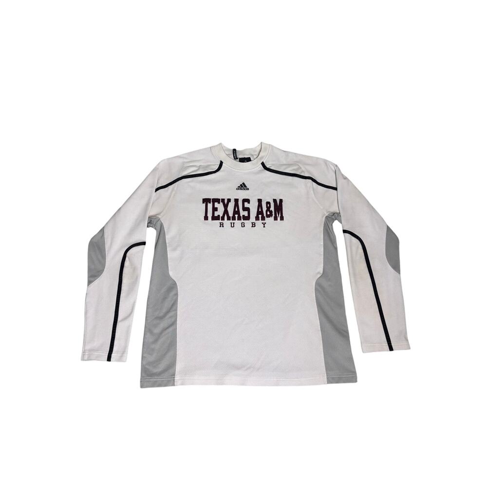 Adidas Texas A&M Rugby Climalite Long Sleeve